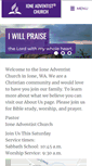 Mobile Screenshot of ioneadventist.org